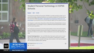 Howard County schools launch survey over cellphone policies [upl. by Henigman104]