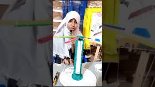 Rotatory motion explained by 9th standard student [upl. by Hefter]