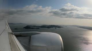 Air France Boeing 777300ER landing in Seoul Incheon 4k [upl. by Towroy331]