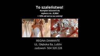 BLACK FRIDAY Suknie Ślubne  10  Od 271124 do 301124 do sukni biżuteria z kryształów gratis [upl. by Maffei]