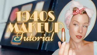 1940s Makeup Tutorial [upl. by Kelleher941]