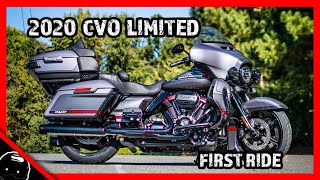 2020 HarleyDavidson CVO Limited FLHTKSE Ride And Review  First Ride [upl. by Keelia]