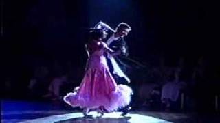 Marcus amp Karen Hilton Viennese Waltz Showdance WSS 1998 [upl. by Eyar]