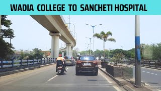 TimeLapse 141 I Drive from Wadia College to Sancheti Hospital I Pune I 2024 [upl. by Brew558]