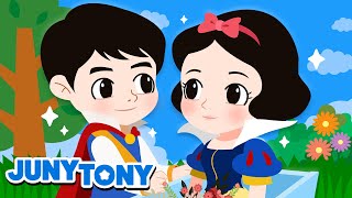 Branca de Neve e Os Sete Anões  História Musical  Desenho Infantil  JunyTony em Português [upl. by Sunshine]