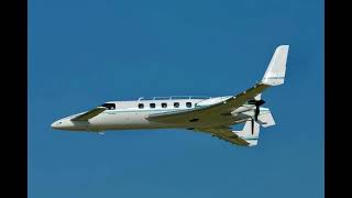 Side View of the Beechcraft Starship [upl. by Elleuqram342]