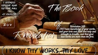 M T Thyatira Church Age Rev 2  19 I know your works your love Part 1 061124 [upl. by Winstonn863]