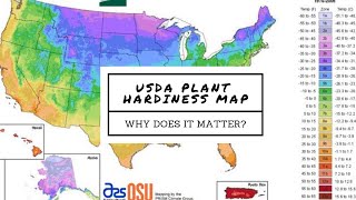 USDA Plant Hardiness Zone Map [upl. by Amsirp]