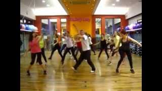 Gangnam Style  Psy  Aerobic Choreography  Back 2 Basics  11122012 [upl. by Yetak]