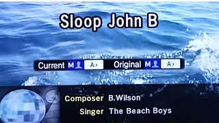 SLOOP JOHN B The Beach Boys 🎵Karaoke Version🎵 [upl. by Stanfield]