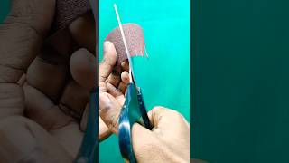 Scissors sharpening at home shorts [upl. by Aisha]