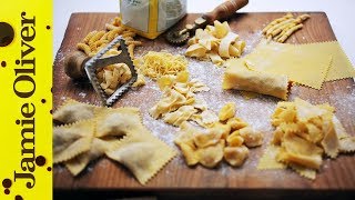 How To Make Pasta Shapes  Jamies Comfort Food  Gennaro Contaldo [upl. by Siugram127]