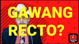 MGA NILALATAG NI MAHARLIKA NA MGA DOKUMENTO AY PINAGAWA LANG SA RECTO ILONG MIKE ILONG LARRY [upl. by Nerag]