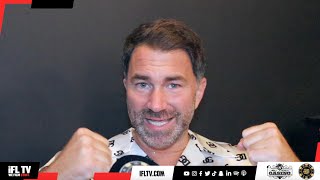 WHAT IS HIS F PROBLEM EDDIE HEARN SLAMS OSCAR DE LA HOYA amp OPENS UP ON RYAN GARCIAENGLAND [upl. by Vergne]