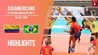 COLOMBIA 🆚 BRASIL 4K Triunfo Histórico de Colombia en el Sudamericano Sub21  Perú 2024 [upl. by Artimas]