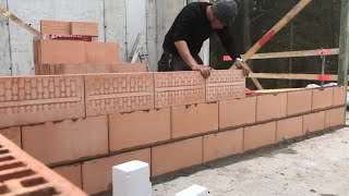 Project Sion w17 pt1  bricklaying  1f blockwalls [upl. by Ayatahs]