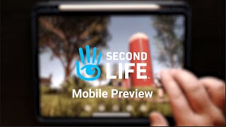 Second Life Mobile  First Look [upl. by Kolodgie167]