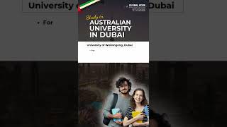 Australian University In Dubai  Global Edge is Authorised Agent  Call 01148475000 [upl. by Rinaldo905]