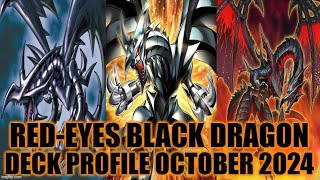 REDEYES BLACK DRAGON DECK PROFILE OCTOBER 2024 YUGIOH [upl. by Ragnar]