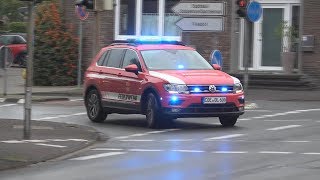 ExplosionenMANV Einsatzfahrten Großübung in Olfen  OrgLPrüfung [upl. by Amabil]