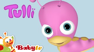 Seesaw amp lamp 🛋️  Exploring with Tulli the Caterpillar  Videos for Kids  Full Episode BabyTV [upl. by Jehanna573]