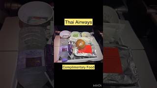 Unlimited food amp Alcohol in Thai Airways  Bangalore to Bangkok  shorts thailand food ytshorts [upl. by Sehcaep]