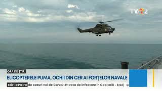 Elicopterele Puma ochii de pe cer ai Forțelor Navale [upl. by Ynamrej604]