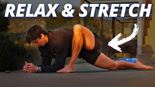 15 Minute Relaxed Stretching Routine FOLLOW ALONG [upl. by Inava866]