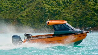 Stabicraft® 2050 Supercab  South Island Road Trip Akaroa Wind amp Chop [upl. by Kissner]