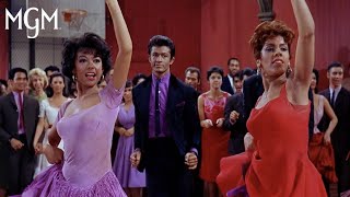 WEST SIDE STORY 1961  Danceoff Scene  MGM [upl. by Yuzik]