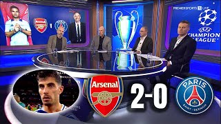 Arsenal vs PSG 20  Post Match Analysis on Saka amp Kai Havertz post match interview [upl. by Aurelie]