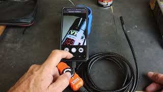 Klein Tools ET16 Borescope Digital Camera Review [upl. by Naz]