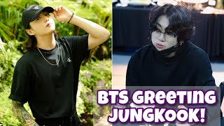 BTS greeting JUNGKOOK on his birthday Jungkooks duality is insane 2023 JK DAY [upl. by Eolc967]