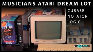 Atari Mega ST  Musicians Dream Lot  Cubase CLab Notator Emagic Logic  Show amp Tell  Unboxing [upl. by Auston563]