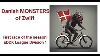 Zwifting monsters of Denmark  2x Muckle Yin EDDK Div 1 [upl. by Ahsiuqel771]