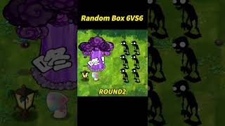 PVZ 1 Fusion Challenge 6 Plant Boxes vs 6 Zombie Boxespvz plantsvszombies pvzchallenge [upl. by Kannav]