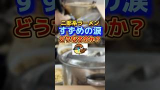 二郎系ラーメン「すずめの涙」盛りしたらどうなるのか？ 二郎系 [upl. by Hafeenah]