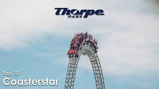 Top 10 Rides at Thorpe Park  Top 10  2024 [upl. by Ahsinelg]