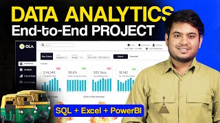 Ola Data Analytics End to End Project  Data Analytics SQL Excel amp PowerBI Dashboard Project [upl. by Zapot]