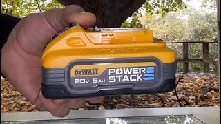 DEWALT 20V MAX POWERSTACK Battery Review [upl. by Oilicec]