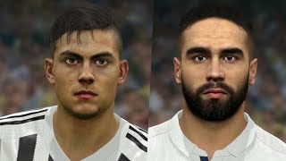 Dybala y Carvajal con nuevas faces en PES2018  Secarden [upl. by Irrej]