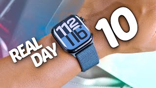 Apple Watch Series 10  REAL Day in the Life [upl. by Nede]