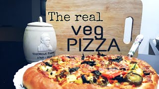 Homemade veg pizza recipe  Vegetable Pizza with pizza Sauce Recipe  journey togethers cookbook [upl. by Charbonnier926]