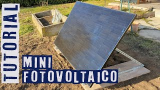 Tutorial Mini fotovoltaico plug amp play fai da te produrre energia elettrica gratis maysun solar [upl. by Anaderol]