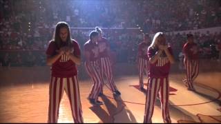 IUWBB Hoosier Hysteria Dance [upl. by Akeit43]