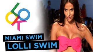 Lolli Swim Fashion Show Miami Swim Week 2014 [upl. by Schug]