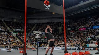 Heavy Sandbag Throws Britains Strongest Man 2022 [upl. by Hpejsoj514]