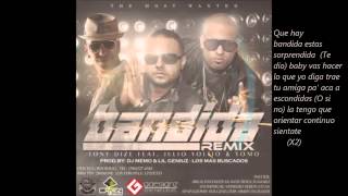 Tony Dize Feat Yomo y VoltioBandida Remix Reggaeton Full Lo Mas NuevoCon Letra HD [upl. by Marzi]