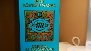 Unboxing Echt Kolnisch Wasser 4711 original Eau de Cologne 271 fl oz [upl. by Aleinad541]