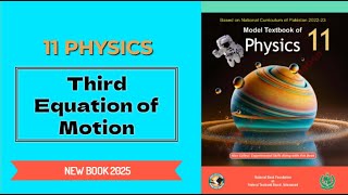 Third equation of motionphysicsTranslatory motionclass 11 [upl. by Olvan]